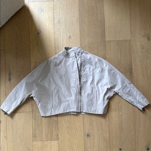 Women's Utility Jacket in Light Gray
